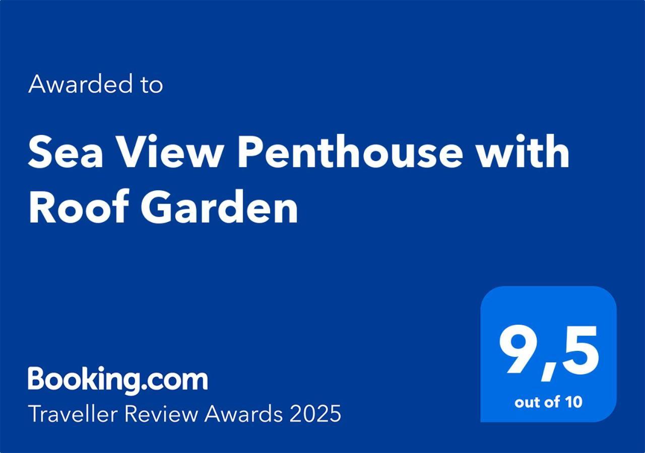 Sea View Penthouse With Roof Garden Apartment Chania  Exterior photo