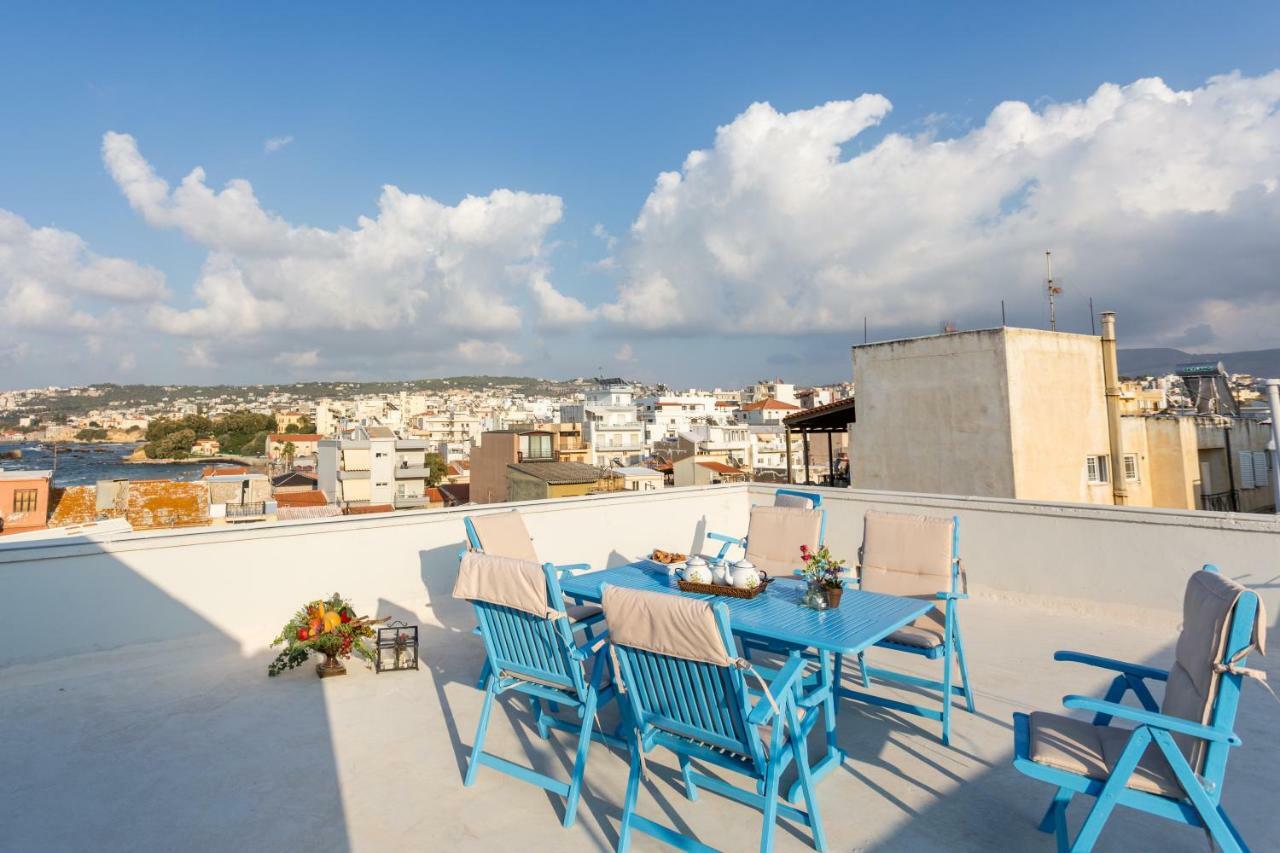 Sea View Penthouse With Roof Garden Apartment Chania  Exterior photo